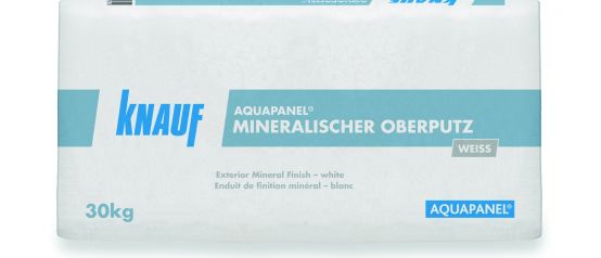 Knauf Aquapanel Exterior Mineral Finish Plaster - White