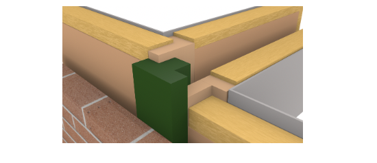 ARC TCBs (flanged cavity fire barrier) - Timber to Timber 75mm