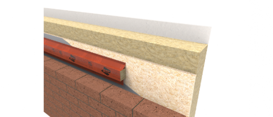 ARC TCBs (flanged cavity fire barrier) - Timber to Brickwork 60mm