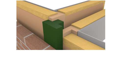 ARC T-Barrier Timber Frame (vertical)