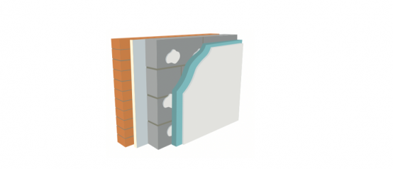 U Value Warmline XPS. Extruded Polystyrene Bonded to Plasterboard 45mm